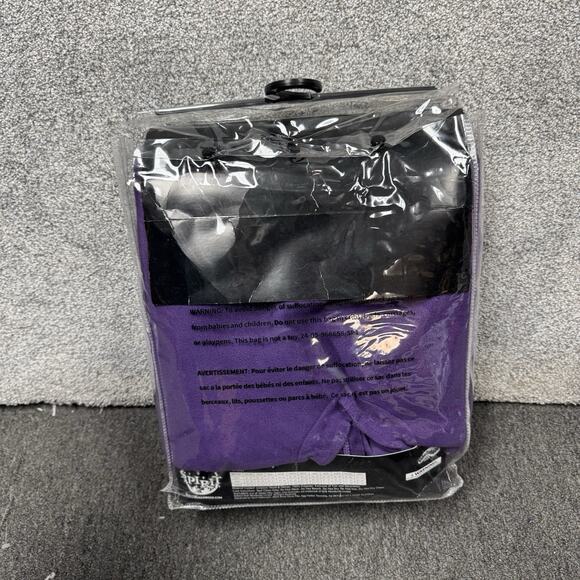 Spirit Halloween TInky Winky Costume Adult One Size Jumpsuit Hood Gloves Purple - Picture 4 of 6